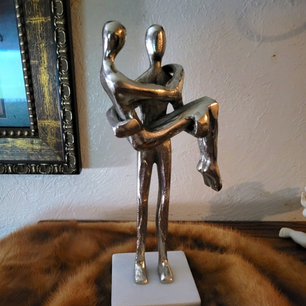 Couples statue silver - Picture 12 of 13